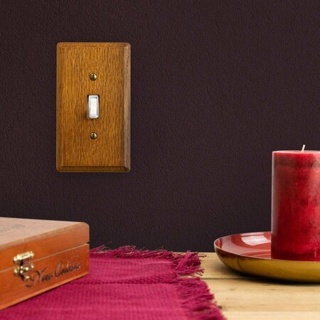 Amerelle WALLPLATE OAK 1GNG BLANK 901B